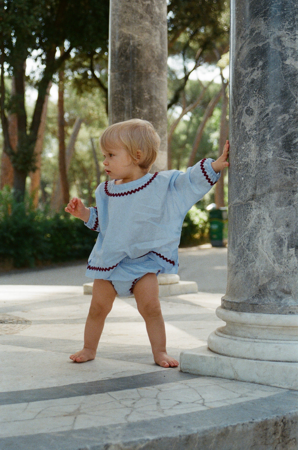 MAGIC SMOCK - SKY BLUE