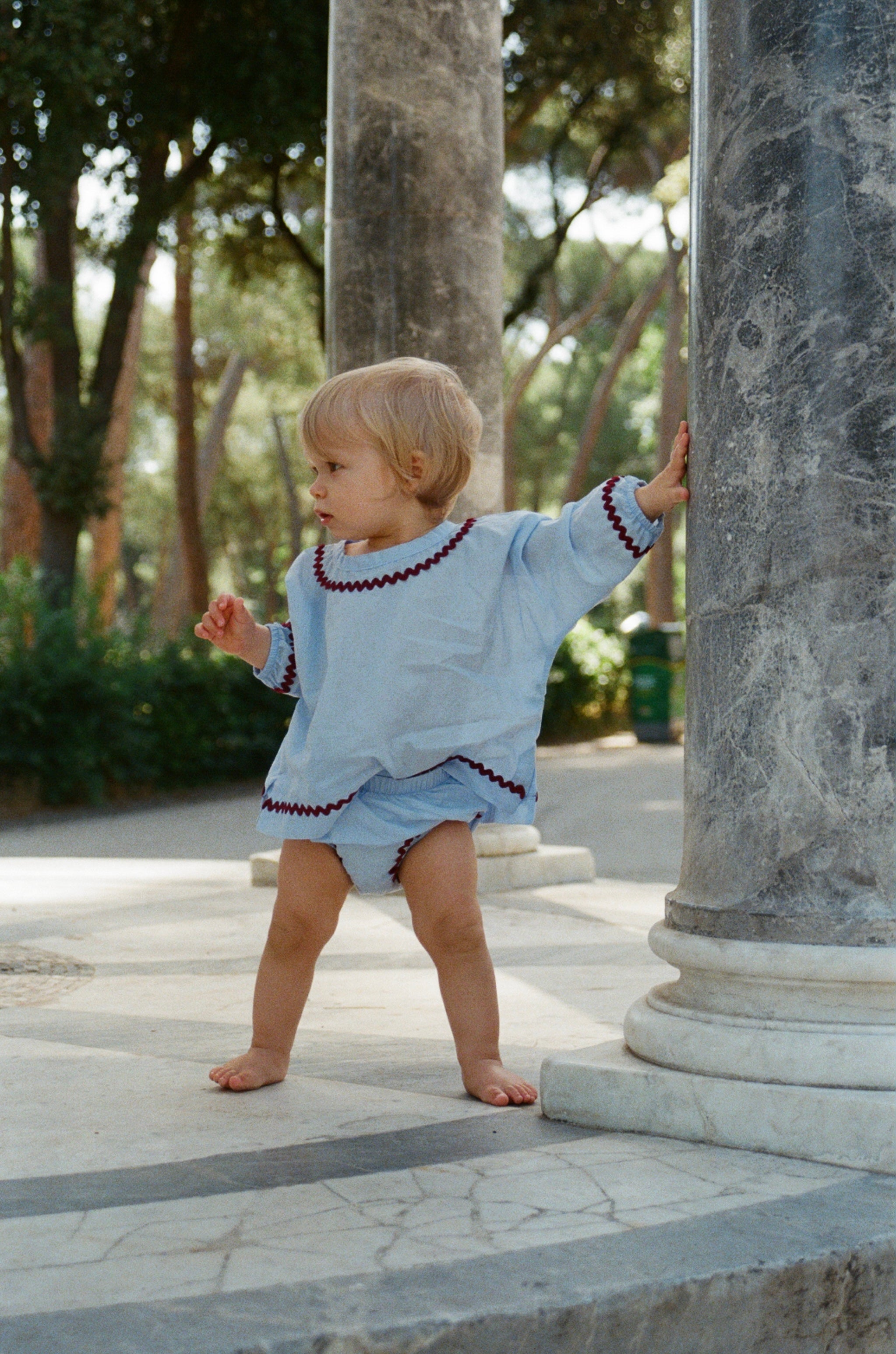 MAGIC SMOCK - SKY BLUE